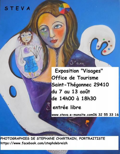 Affiche exposition saint-Thégonnec