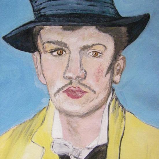 Portrait d'après Van Gogh 1982